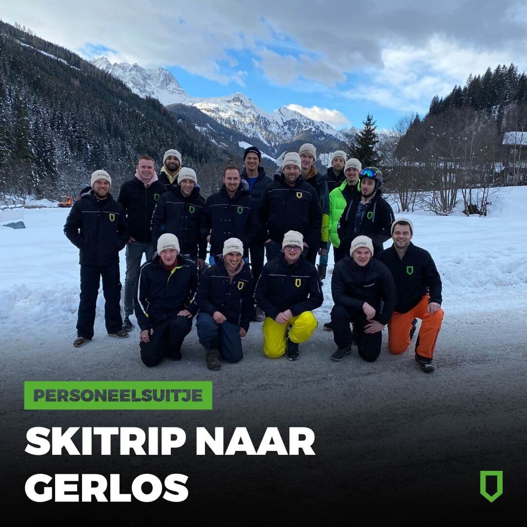 Personeelsuitje naar Gerlos, foto 1