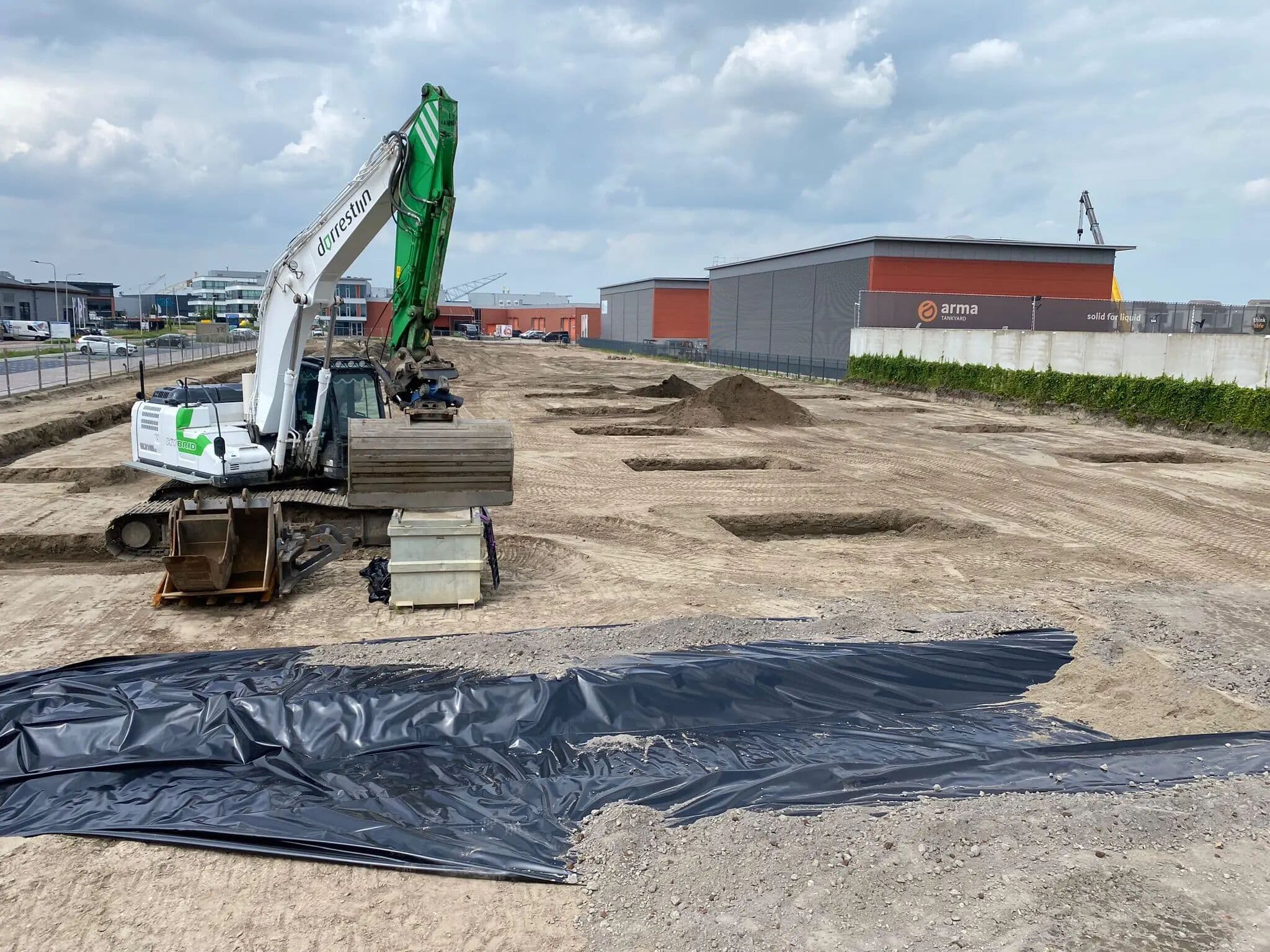 Bodemsanering Hendrik Ido Ambacht, foto 1