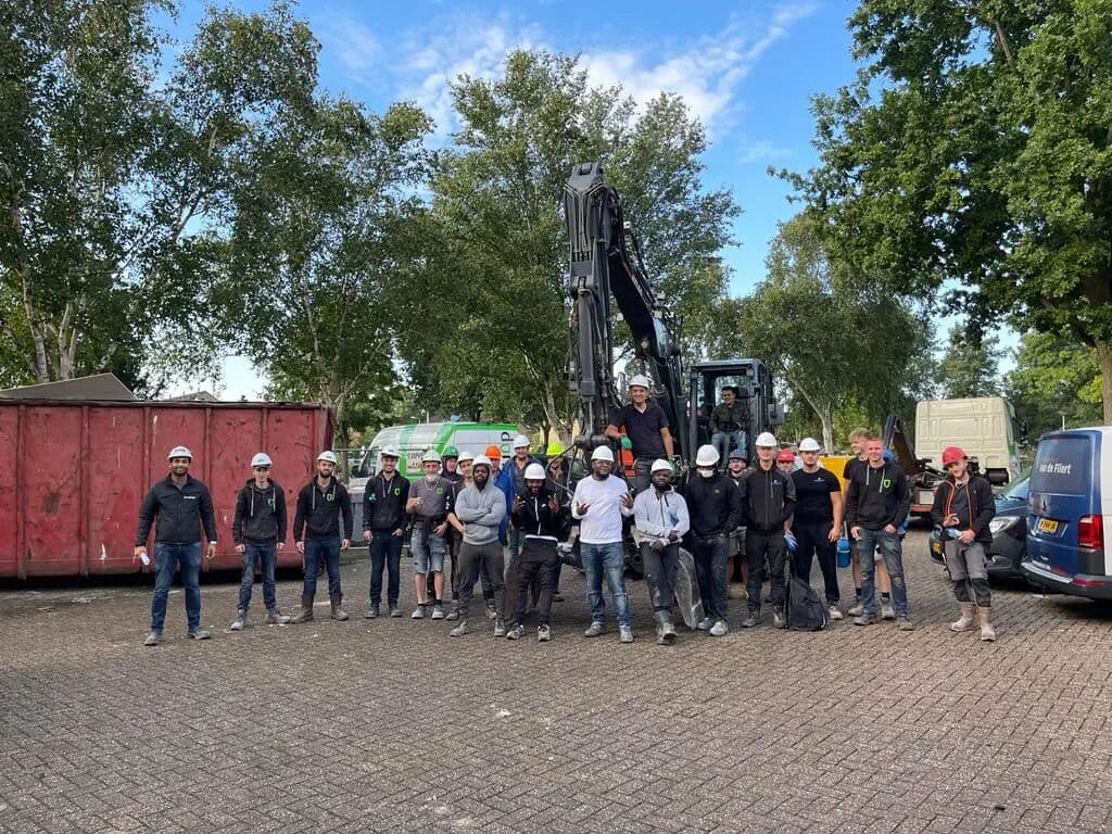 Ontmantelen supermarkt Leerdam, foto 1