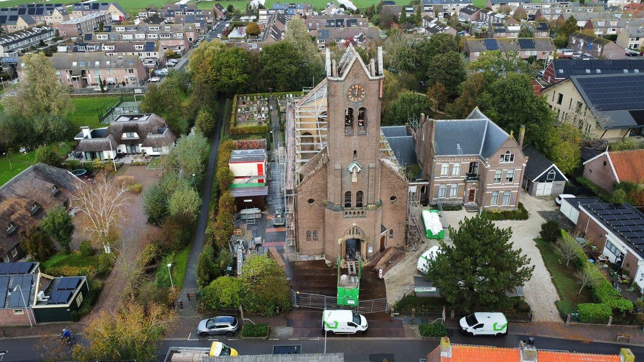 Restauratie Kerk Hoogmade, foto 1