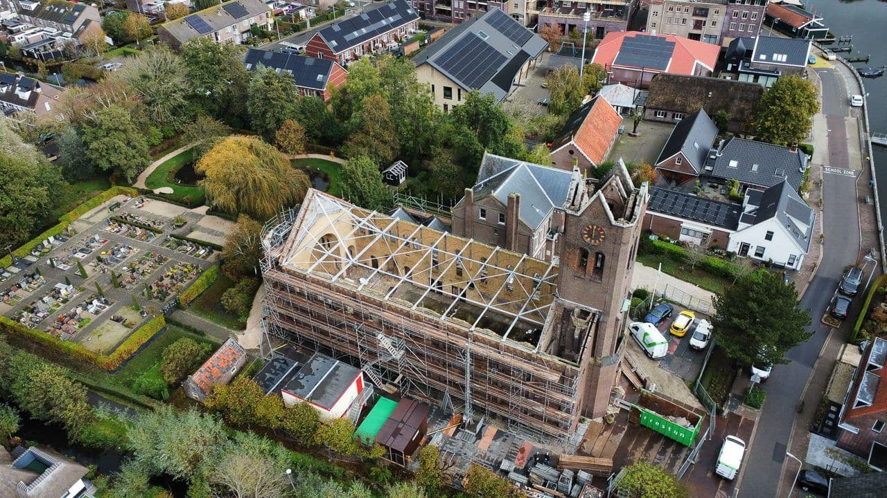 Restauratie Kerk Hoogmade, foto 2