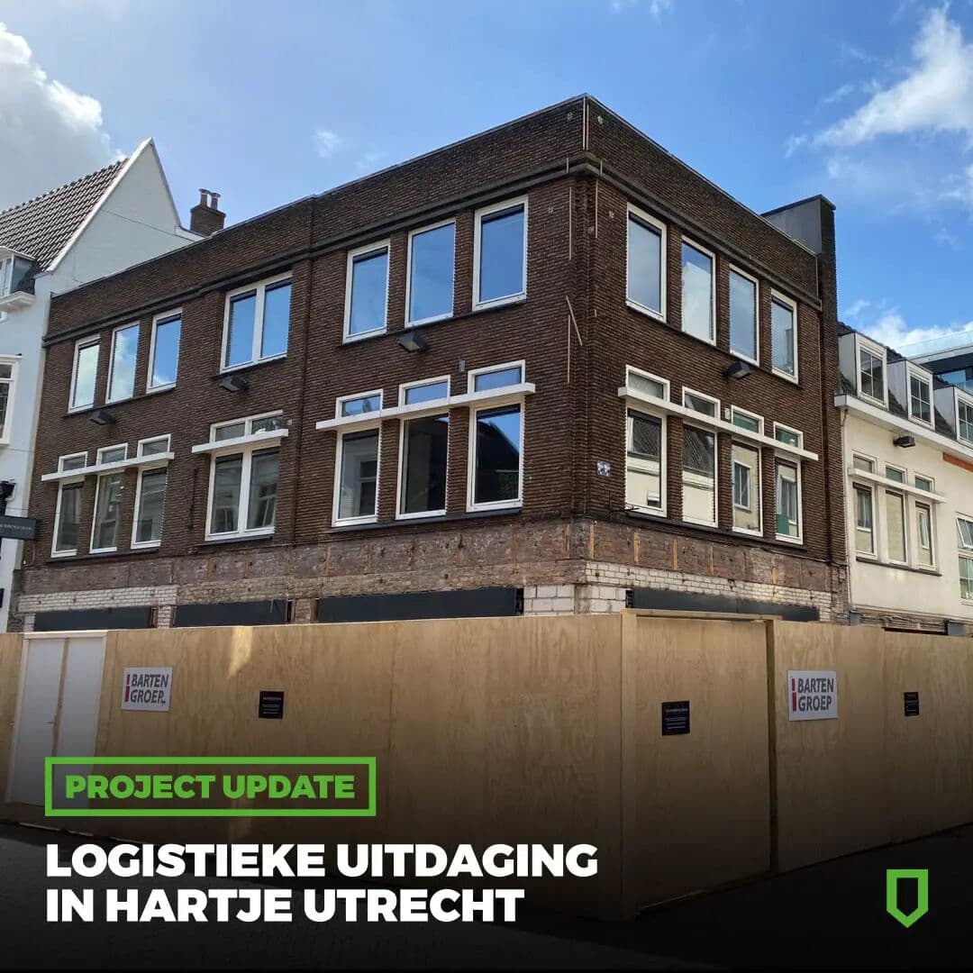 Sloopwerk binnenstad Utrecht, foto 2
