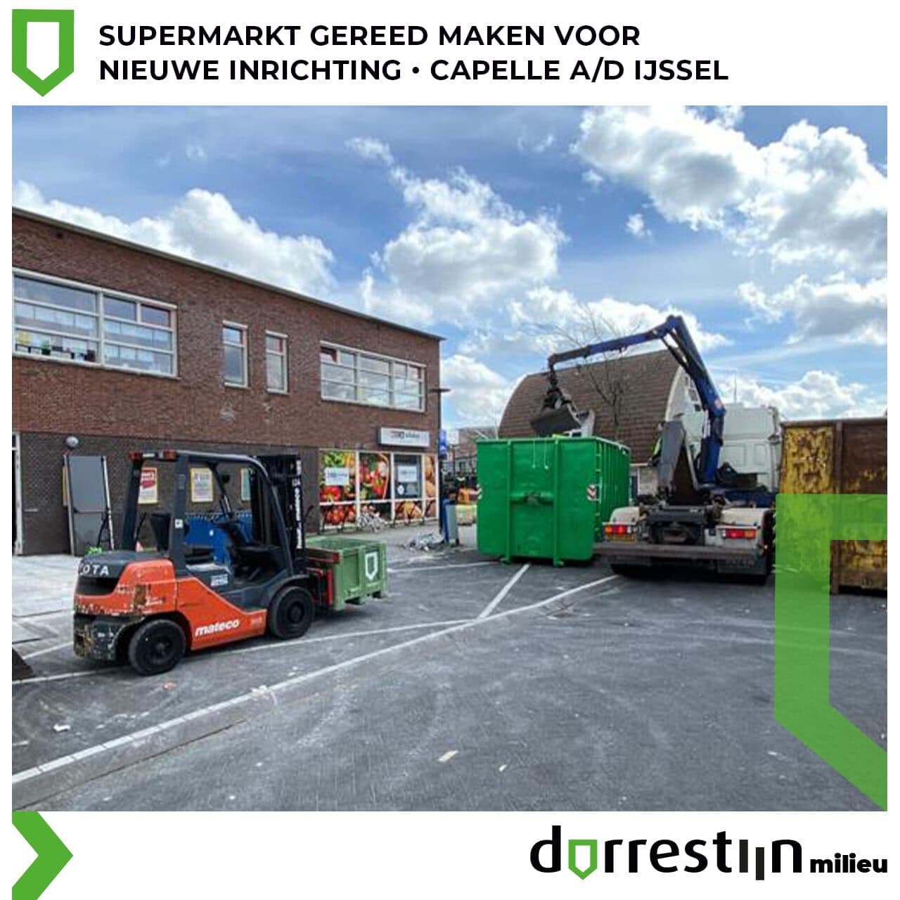 Supermarkt demontage, foto 2