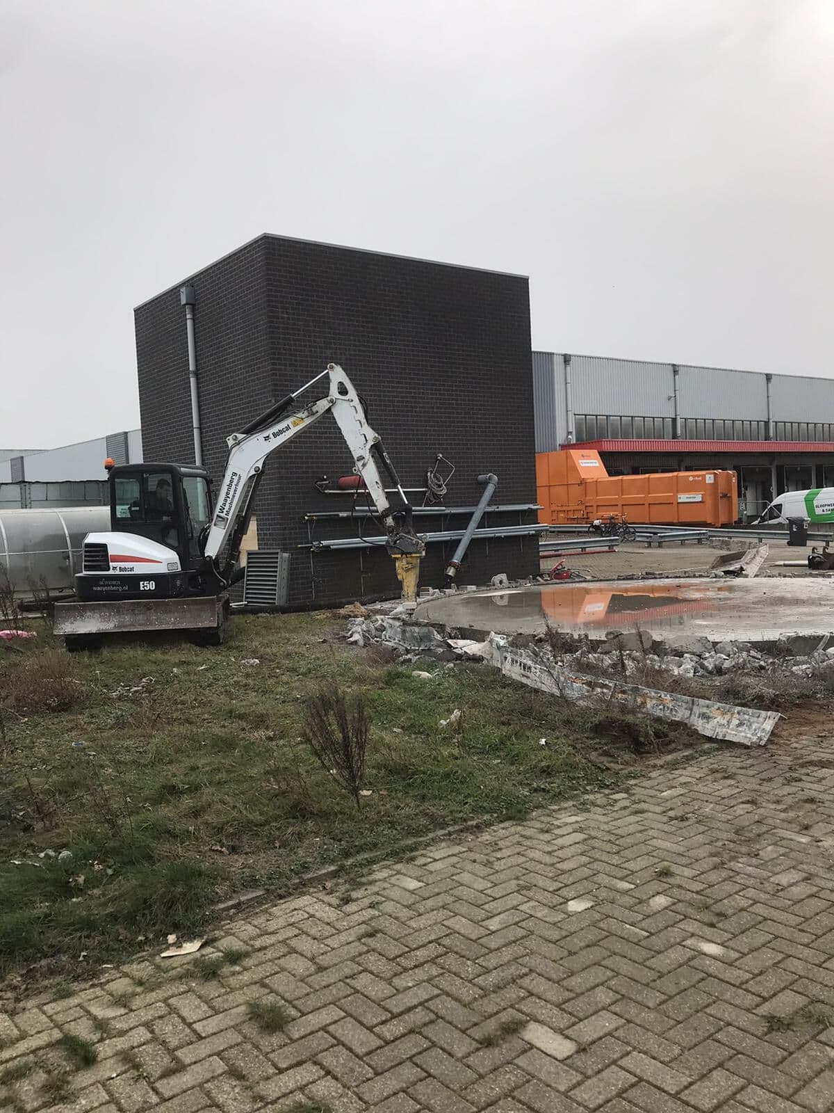 Verwijderen opslagtank Oss, foto 5