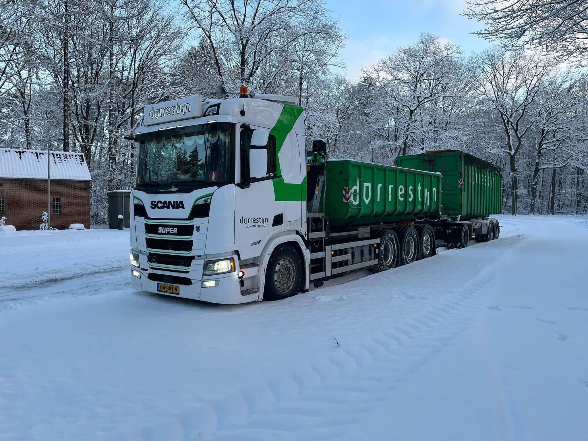 Vakwerk in de winter: dank aan onze collega’s onderweg, foto 1