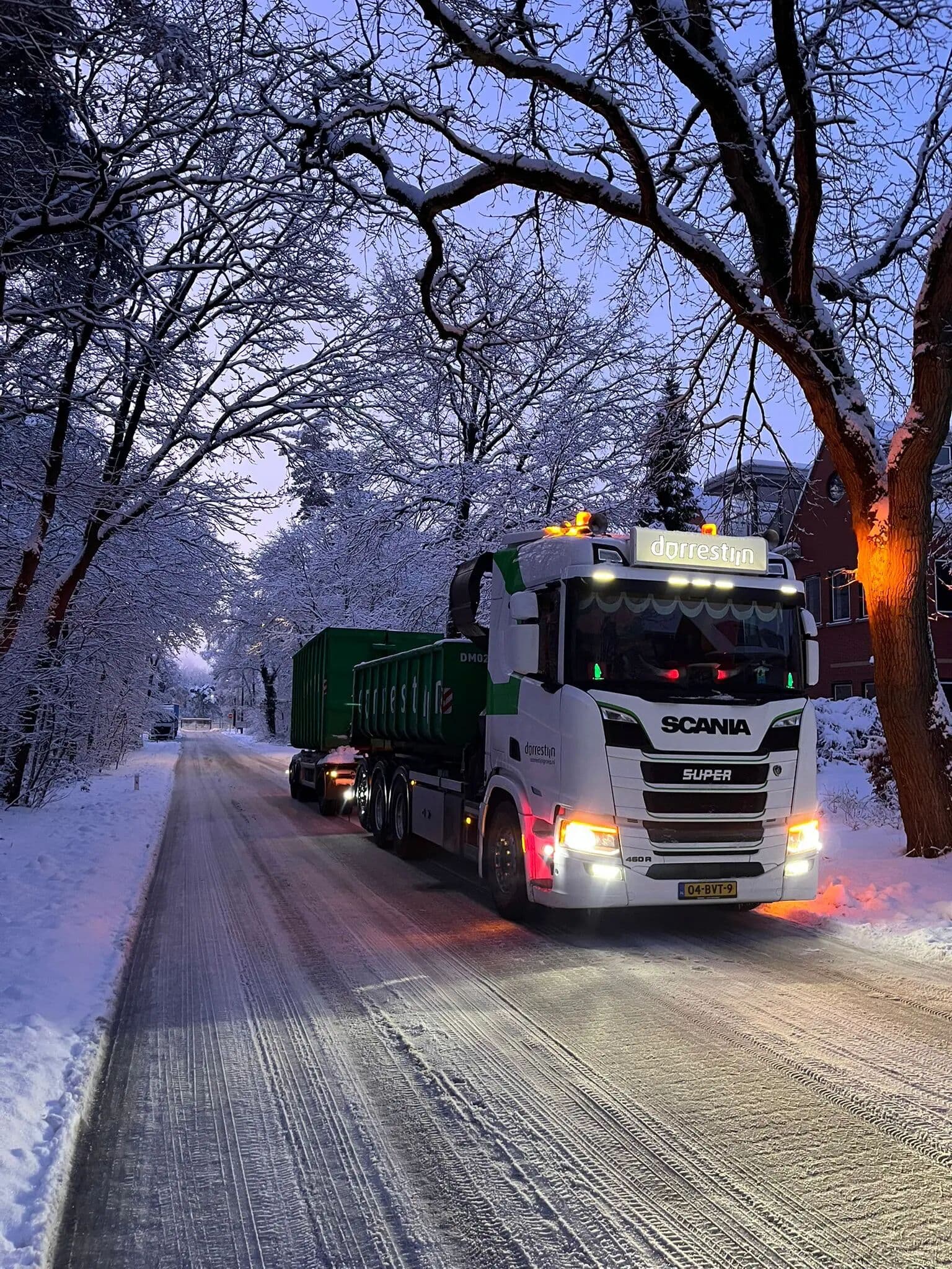 Vakwerk in de winter: dank aan onze collega’s onderweg, foto 4