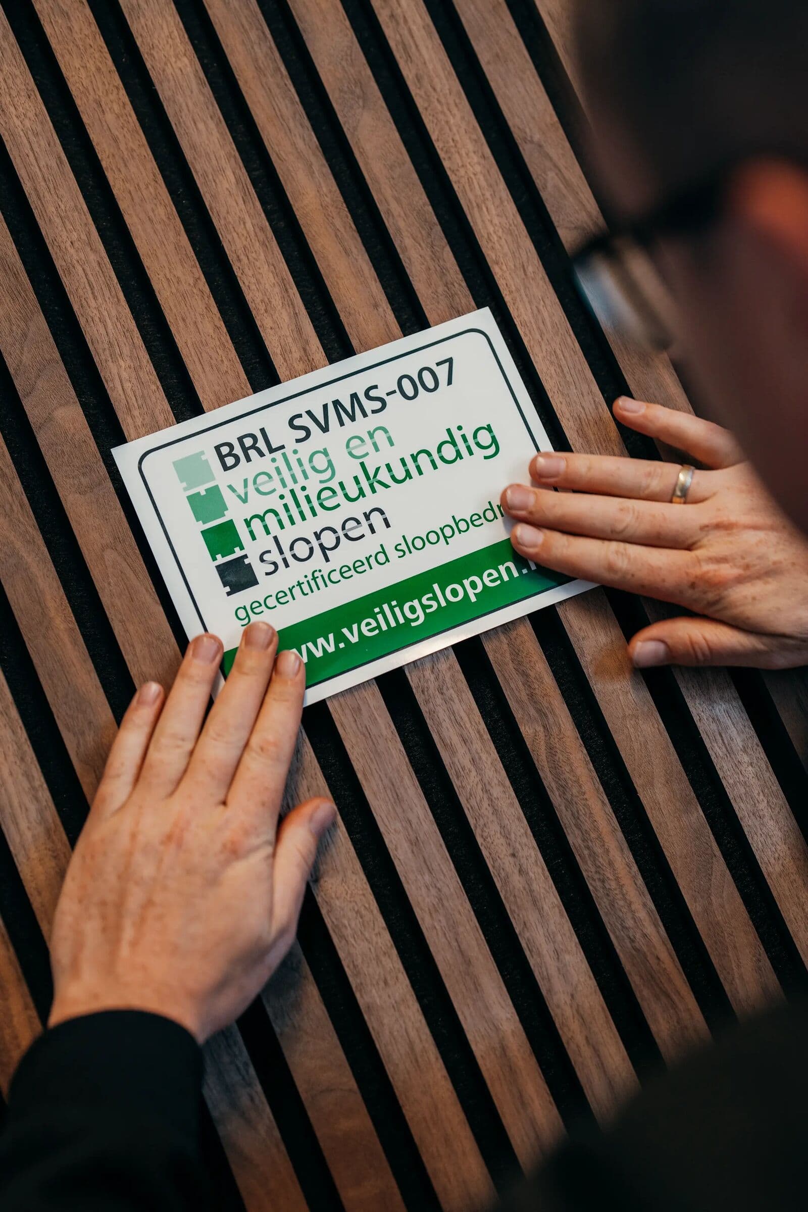 Veilig en milieukundig slopen: SVMS-007 certificaat, foto 1