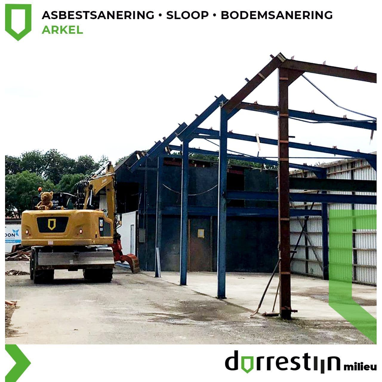 Asbestsanering, sloopwerk en bodemsanering Arkel, foto 1