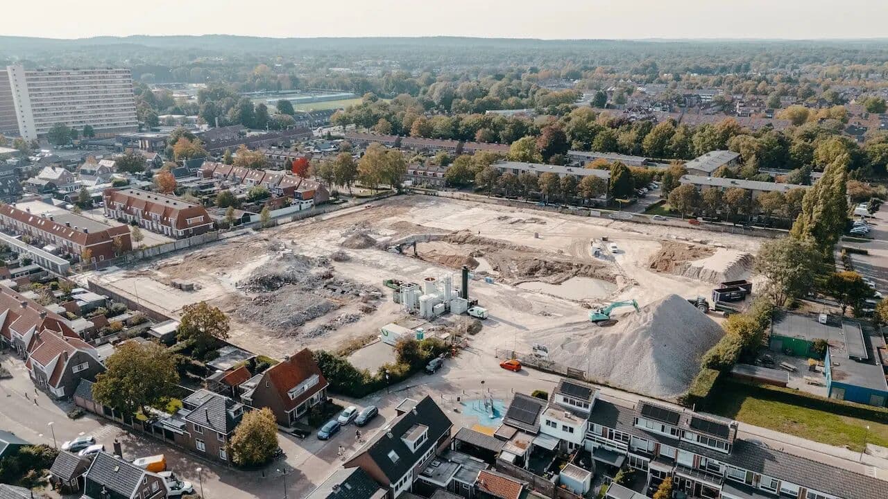 Bodemsanering en bouwrijp maken ’t Vennehof Veenendaal, foto 4