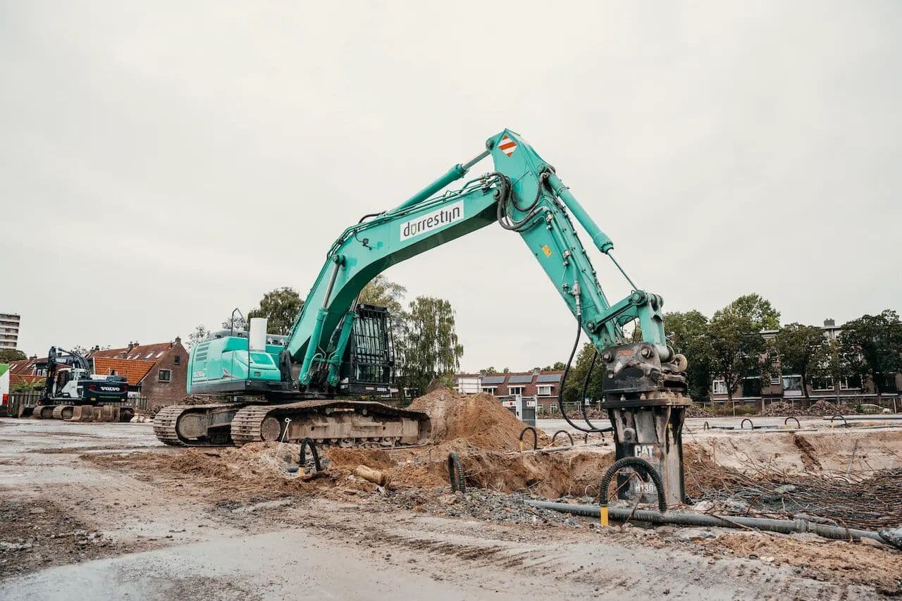 Bodemsanering en bouwrijp maken ’t Vennehof Veenendaal, foto 6