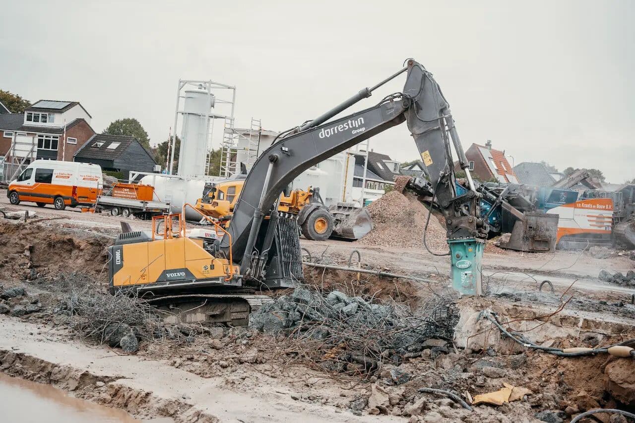 Bodemsanering en bouwrijp maken ’t Vennehof Veenendaal, foto 8