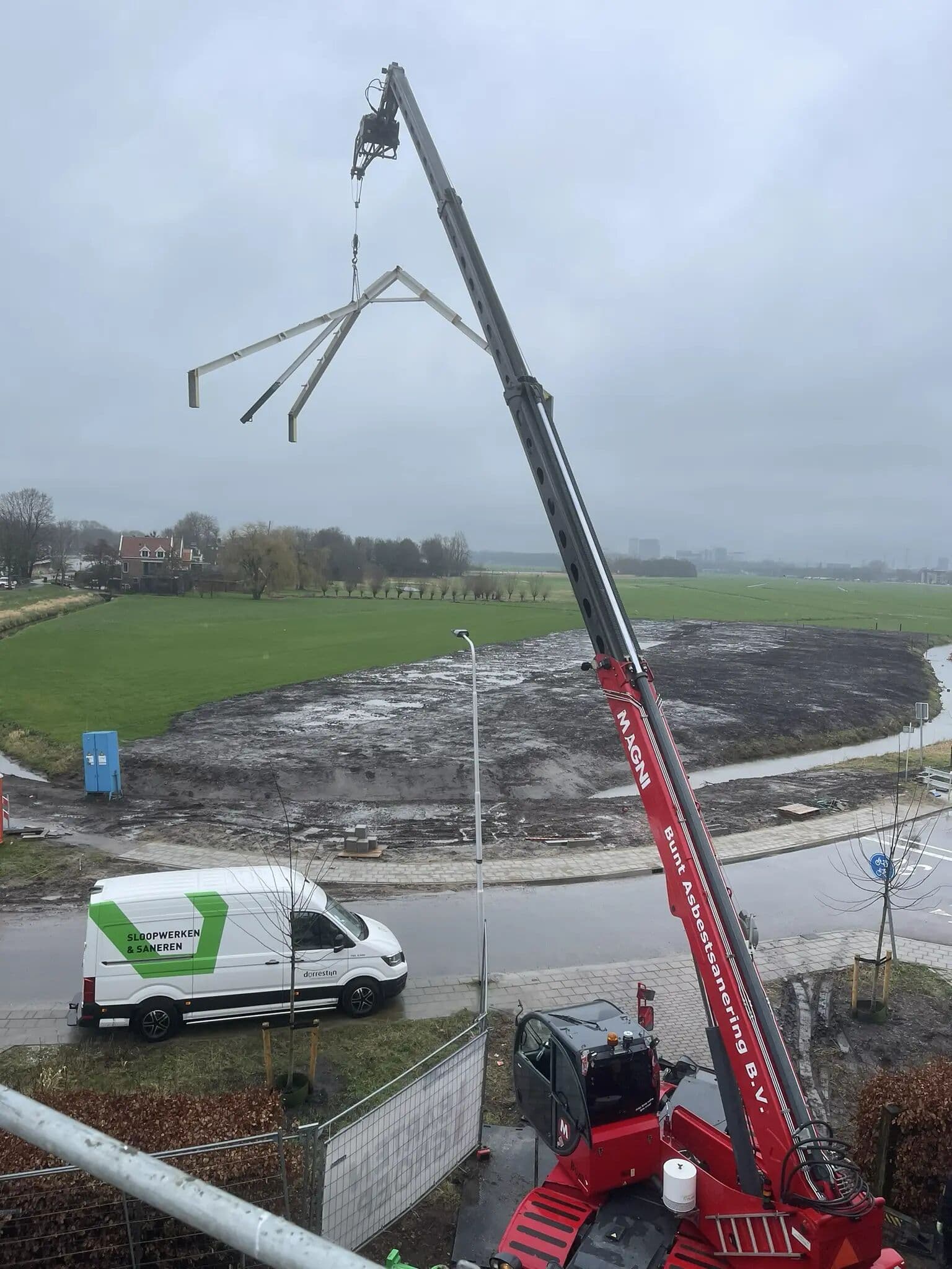Dakconstructie verwijderen Ouderkerk aan de Amstel, foto 3