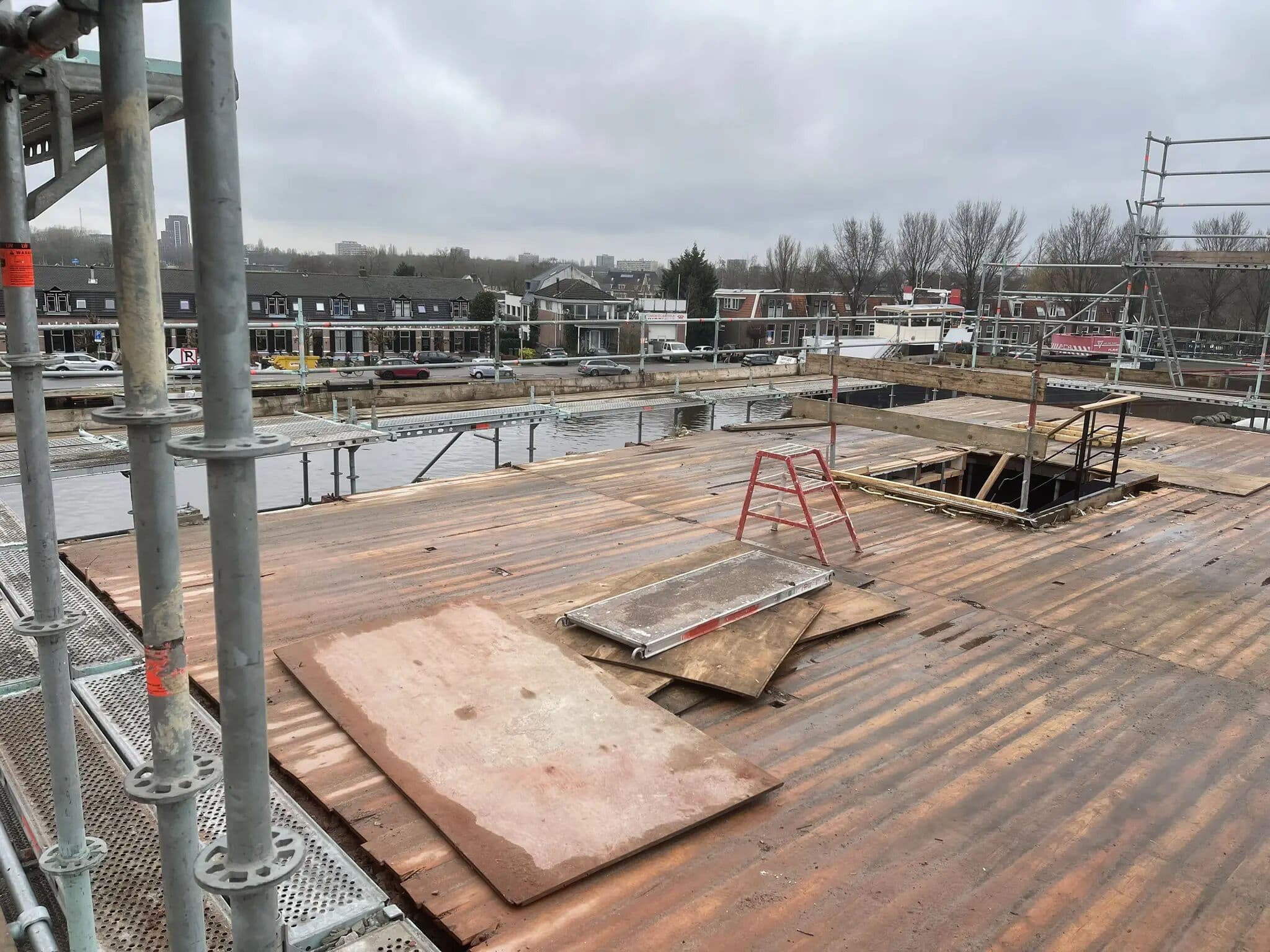 Dakconstructie verwijderen Ouderkerk aan de Amstel, foto 4