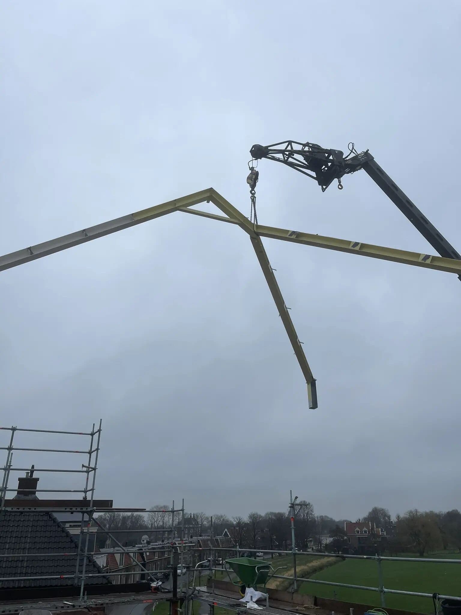 Dakconstructie verwijderen Ouderkerk aan de Amstel, foto 5
