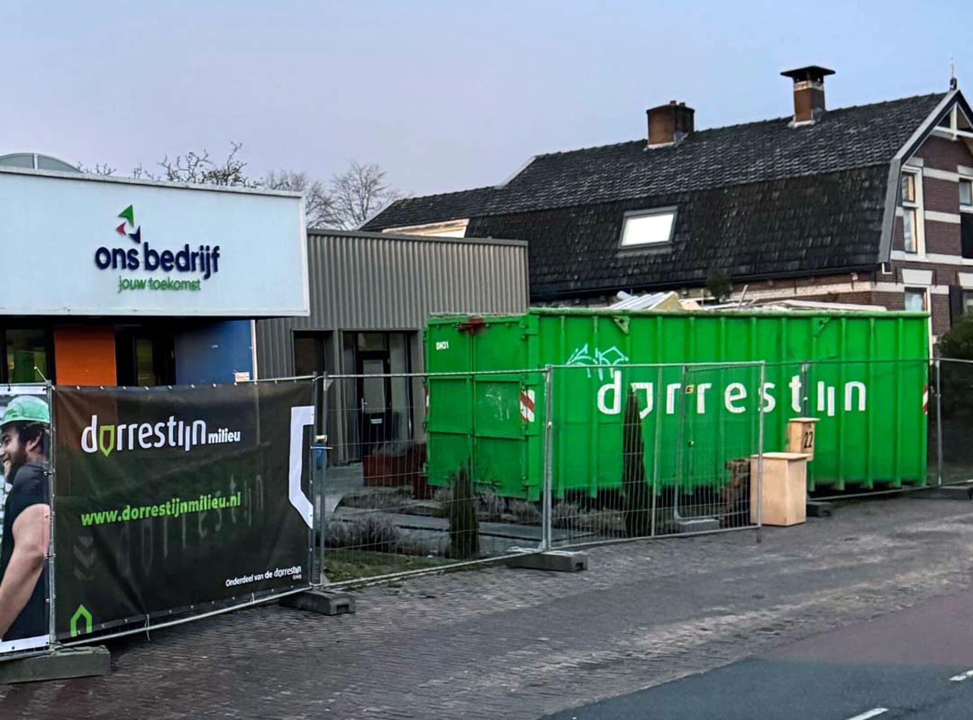 Ontmantelen pand Barneveld, foto 1