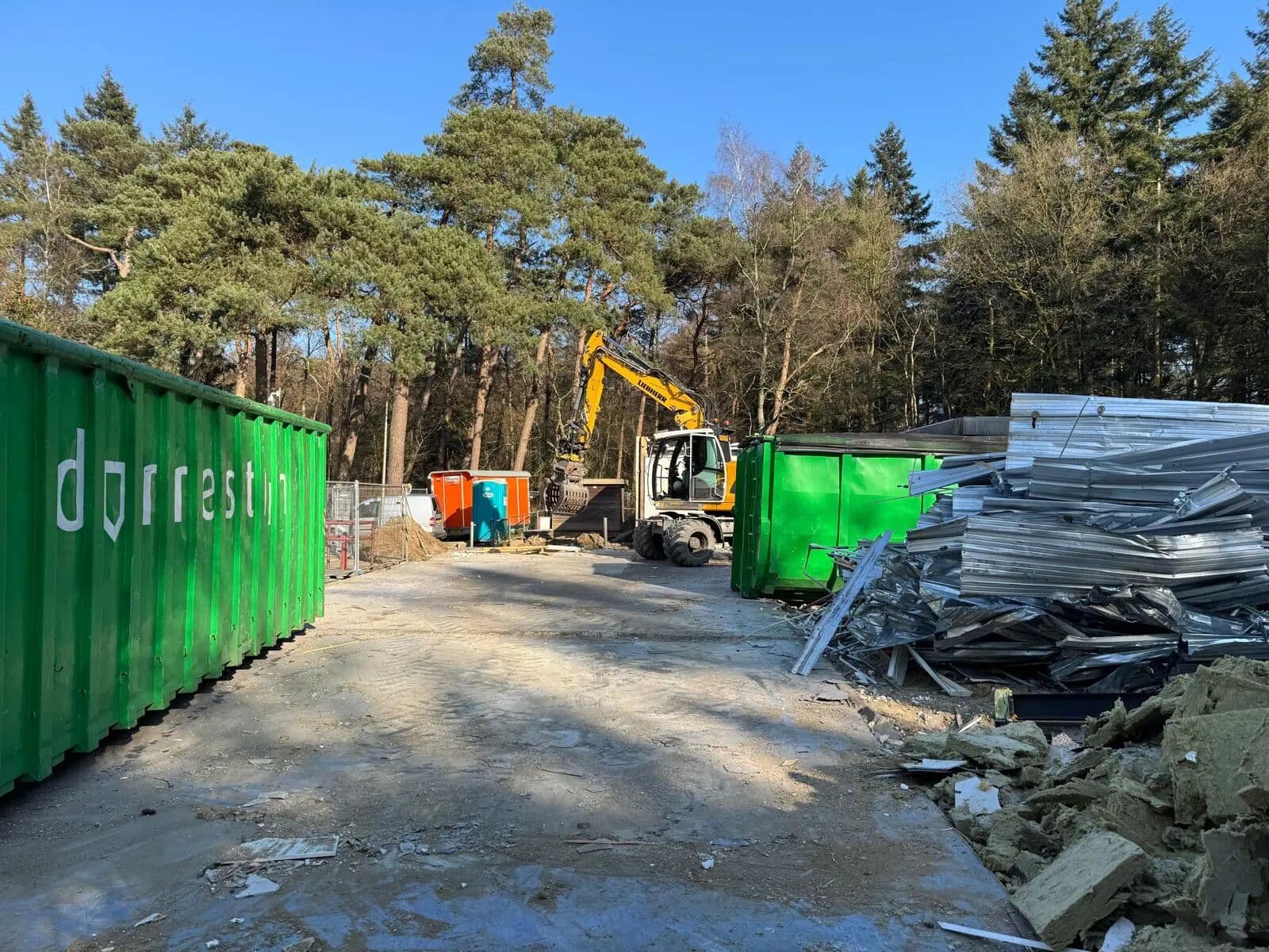 Ontmanteling schoolgebouw Leersum, foto 4