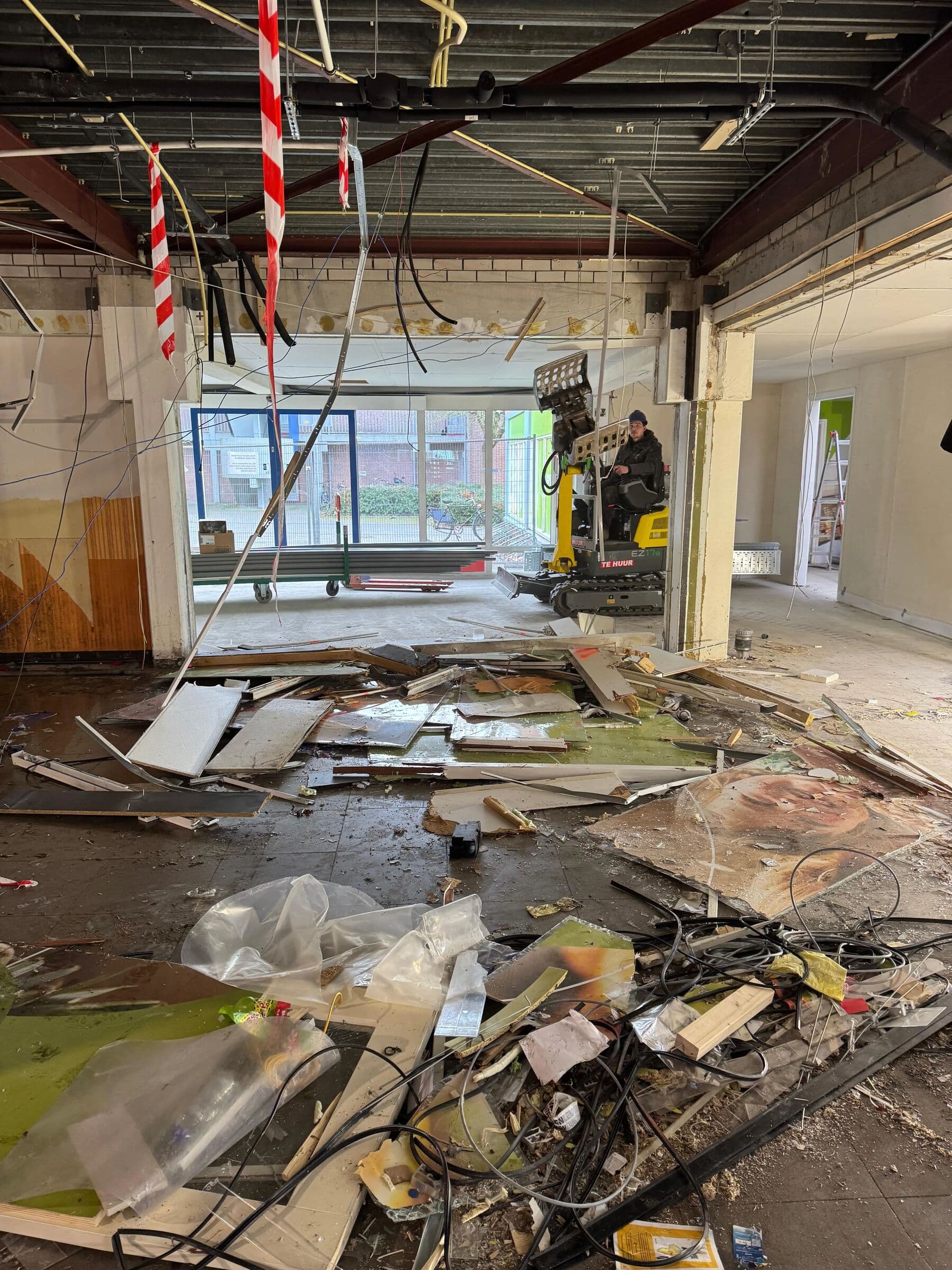 Ontmanteling supermarkt Purmerend, foto 1