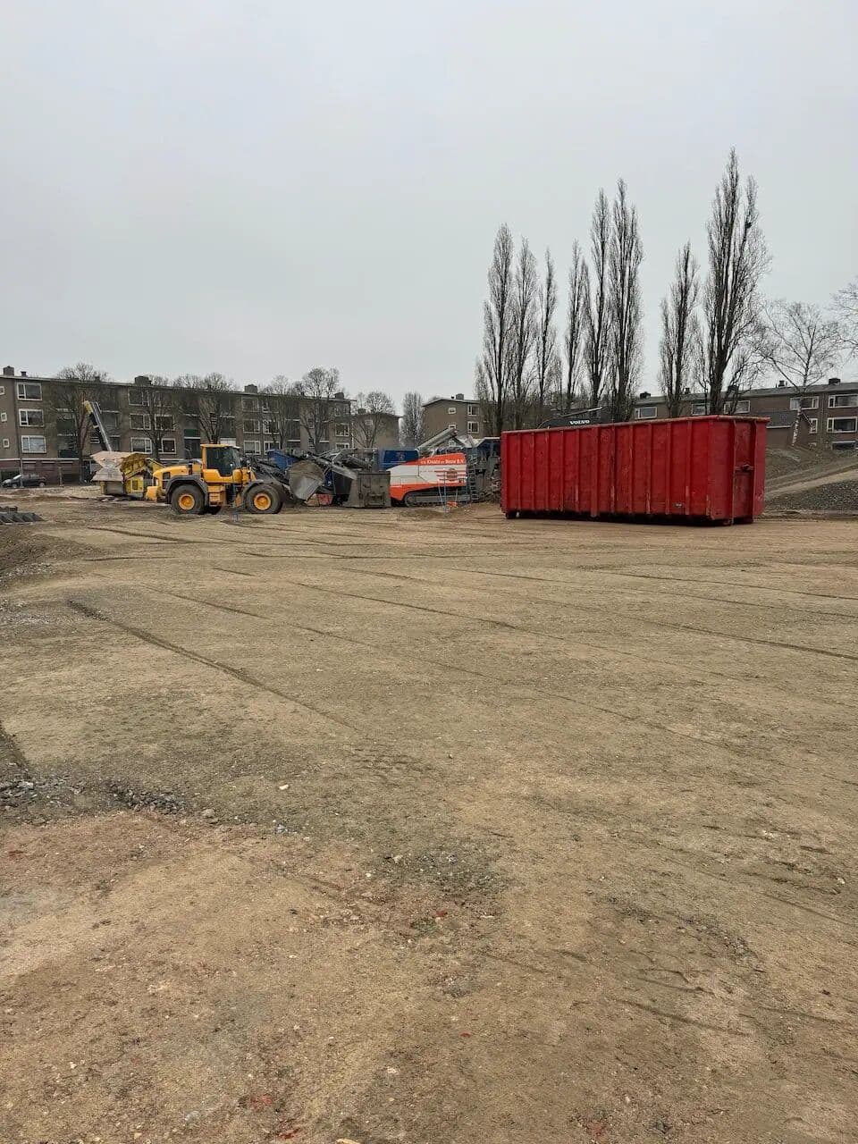 Update project ’t Vennehof Veenendaal: puin breken en verwerken, foto 2
